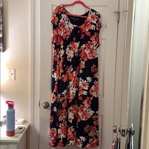 Floral Carole Hochman XL Maxi Dress.